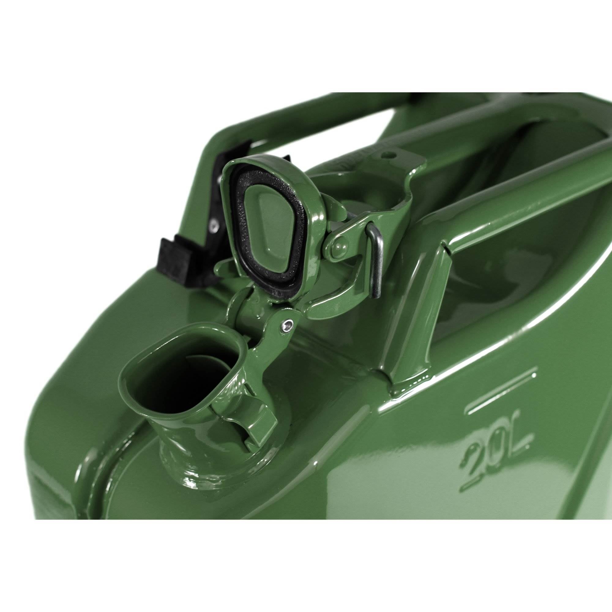 Wavian 5.3 Gallon Jerry Can w/Spout & Wavian Jerry Can Mounting System