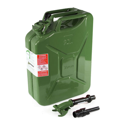 Wavian 5.3 Gallon Jerry Can w/Spout & Wavian Jerry Can Mounting System