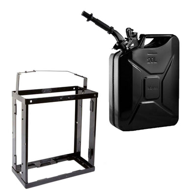 Wavian 5.3 Gallon Jerry Can w/ Spout & Wavian Jerry Can Mounting System