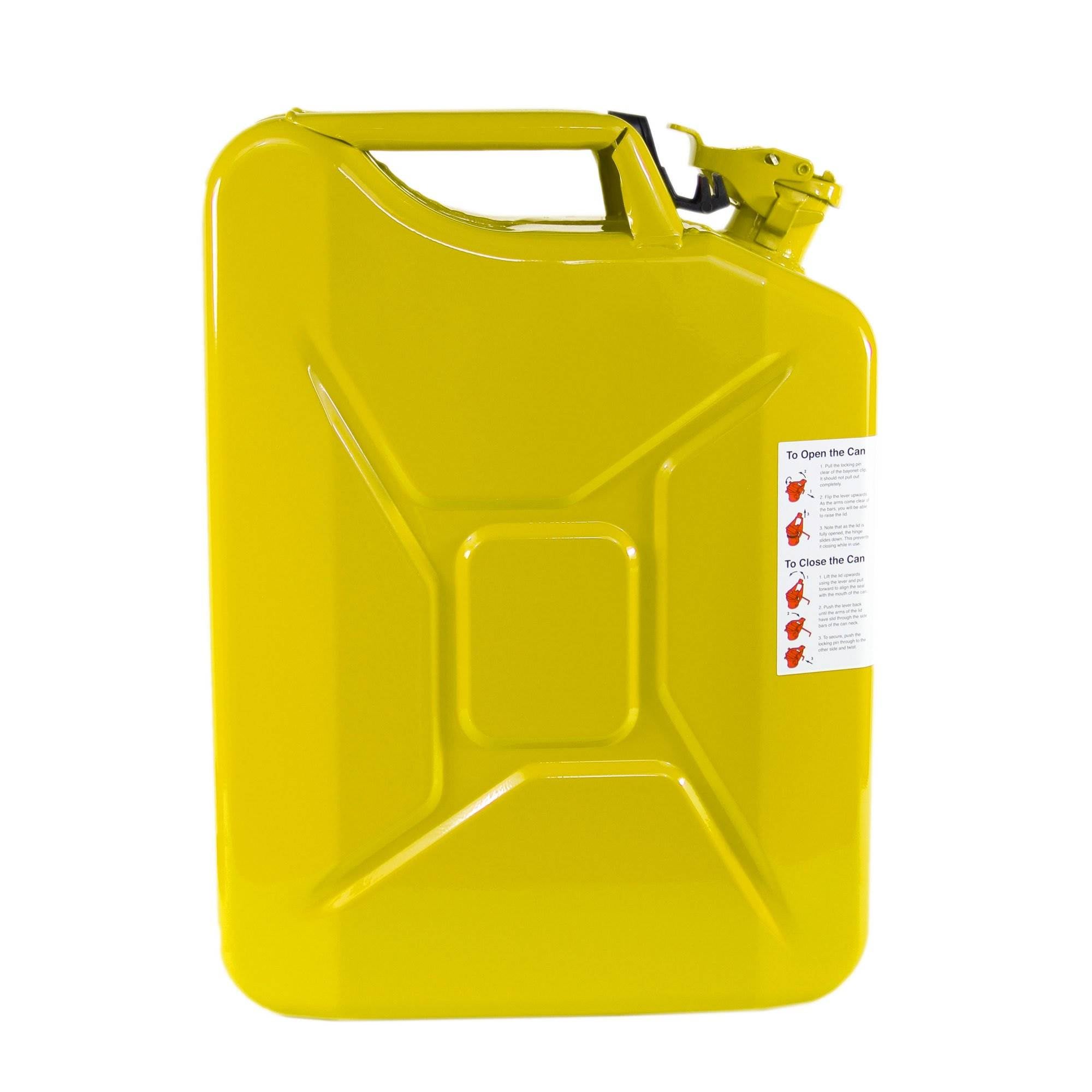Wavian 5.3 Gallon Jerry Can w/ Spout & Wavian 5 Gallon Jerry Can Mounting System