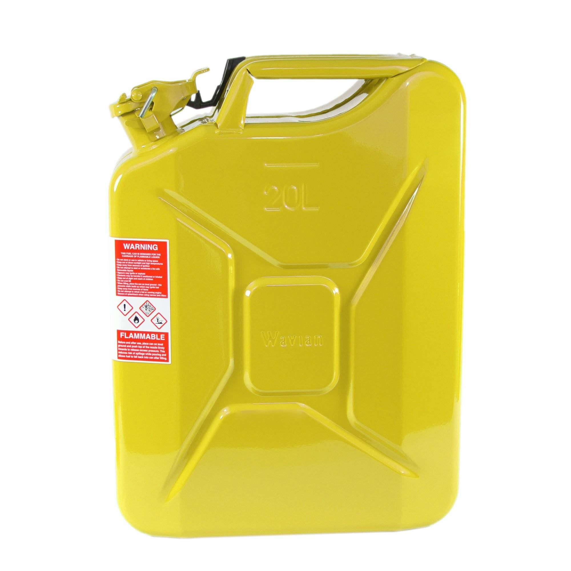 Wavian 5.3 Gallon Jerry Can w/ Spout & Wavian 5 Gallon Jerry Can Mounting System