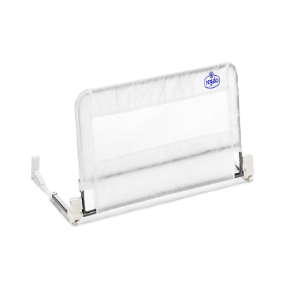 Regalo Swing Down 33 Inches Long Convertible Mesh Crib Safety Railing, White