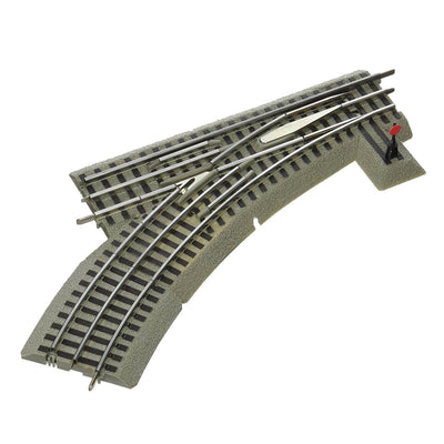 Lionel Trains O-Gauge Fastrack O36 Right Hand Switch w/ Curve + Left Hand Switch