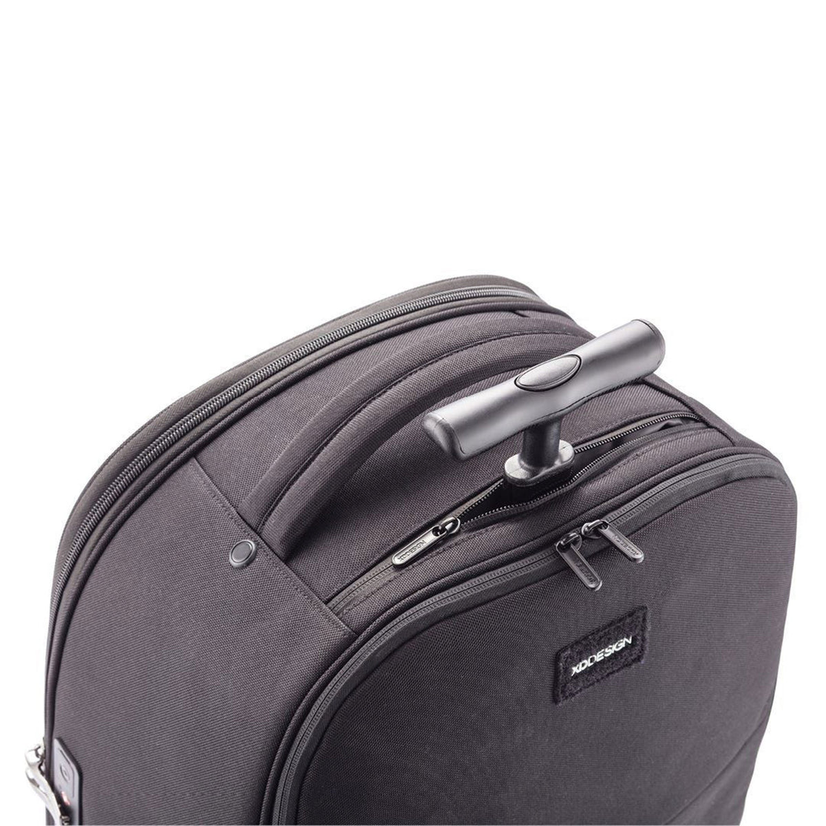 XD Design Bobby Travel Laptop Backpack Trolley with TSA Lock, Black (Open Box)