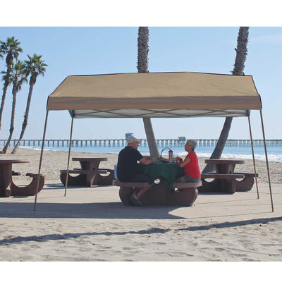 Z-Shade 12x14 Ft Panorama Pop Up Canopy Outdoor Tent (Certified Refurbished)