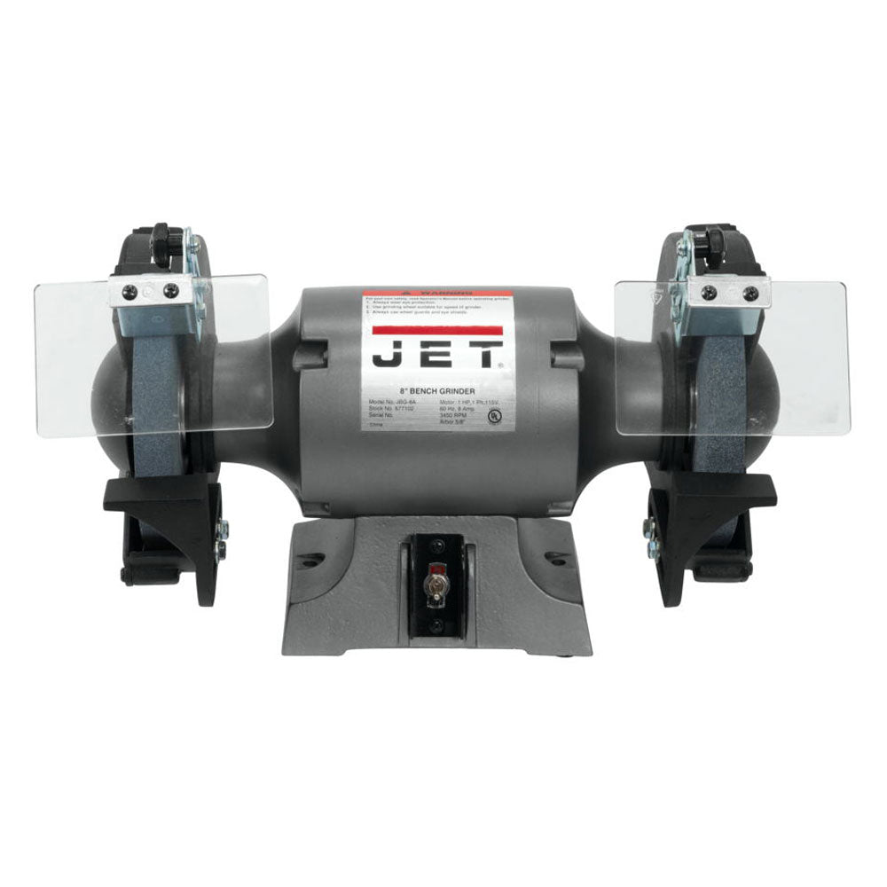 JET JBG-8A 8" Stationary Workshop Table Top Bench Grinder (W/Out Stand) (2 Pack)