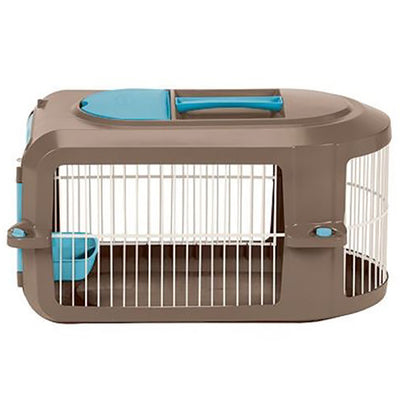 Suncast Personalizable Deluxe Small Pet Carrier with Food & Water Tray (4 Pack)