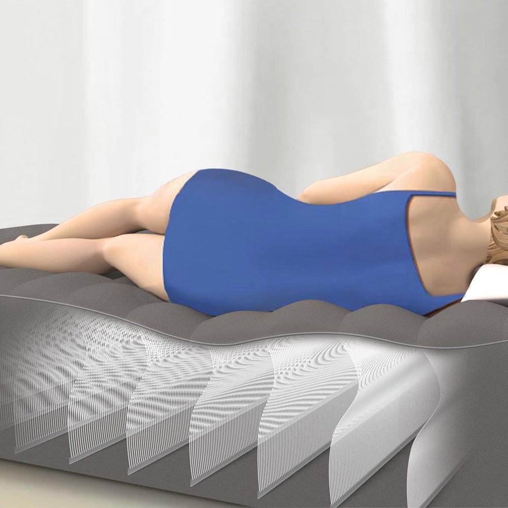 Intex Twin Airbed w/ Electric Pump (2 Pack) & Queen Mattress Air Bed (2 Pack)