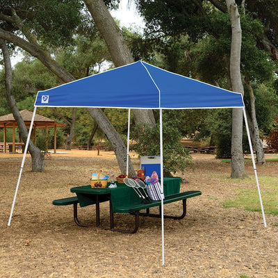 Z-Shade 10x 10 Instant Shade Canopy Tent, Blue (Certified Refurbished)