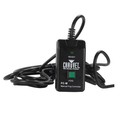 Chauvet DJ Hurricane Pro Fog Smoke Machine with 1 Gallon Bottle of Fog Fluid - VMInnovations