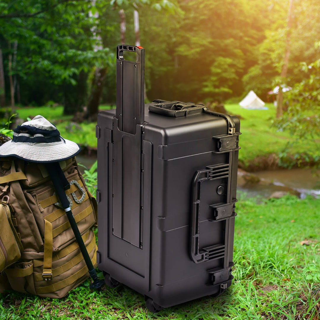 SKB Cases iSeries Waterproof UV Resistant Utility Military Case, Black(Open Box) - VMInnovations
