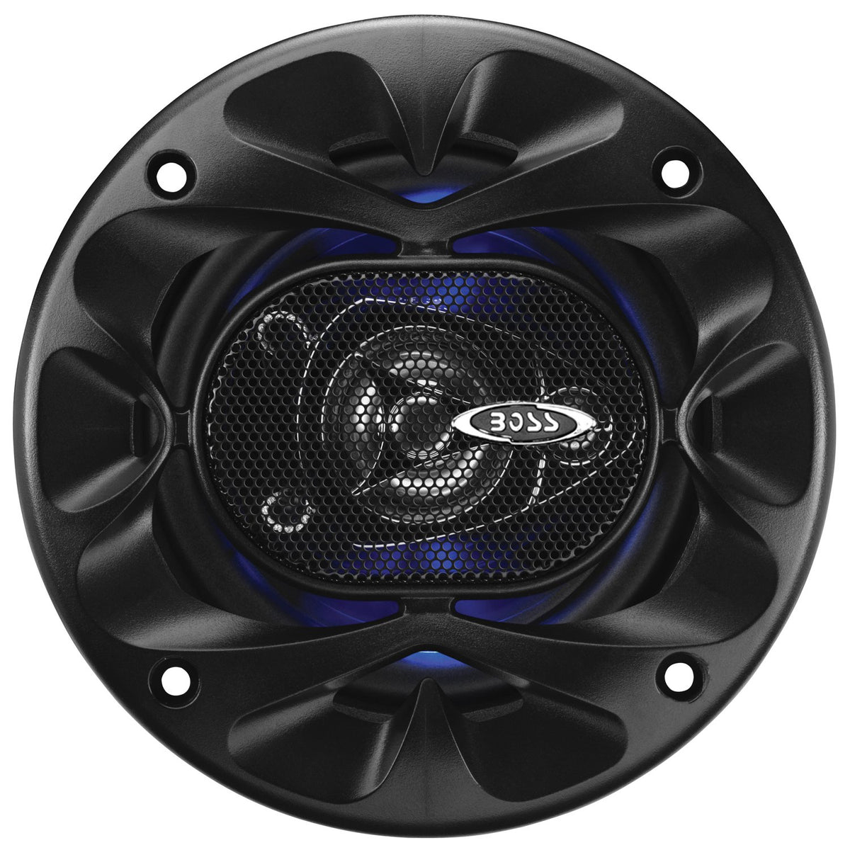 BOSS Audio BE423 Rage 4 Inch 3 Way 225 Watt Full Range Audio Speakers (8 Pack)