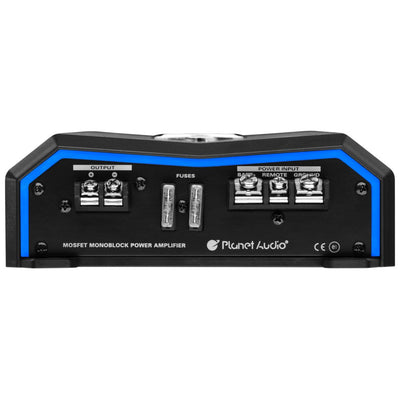 Planet Audio 2000W Class A/B Mono Car Audio Stereo Amplifier PL2000.1M (4 Pack)