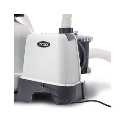 Intex Pool Sand Filter Pump with Pool Vacuum and Wall Mount Pool Surface Skimmer