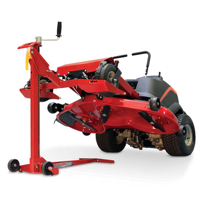 MoJack Flat Folding 450 lb Capacity Lawn Mower Lift Jack (Certified Refurbished)