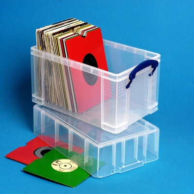 Really Useful Box 9liters Transparent Storage Container w/Snap Lid,4pk(Open Box) - VMInnovations