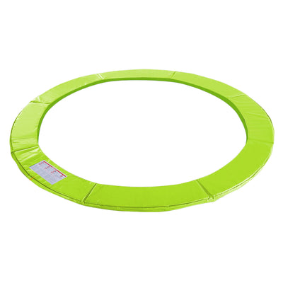 ExacMe 15 Ft Trampoline Replacement Frame Spring Cover Safety Pad, Light Green