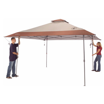 Coleman Camping Tailgating Eaved Instant Canopy Shelter | 13' x 13' (Open Box)