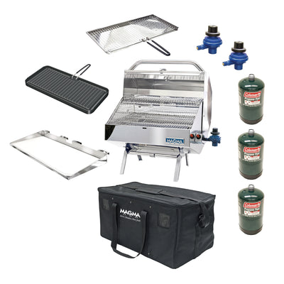 Magma Padded 12 x 18 Inch Rectangular Grill Gear Carrying Case, Black (Open Box)