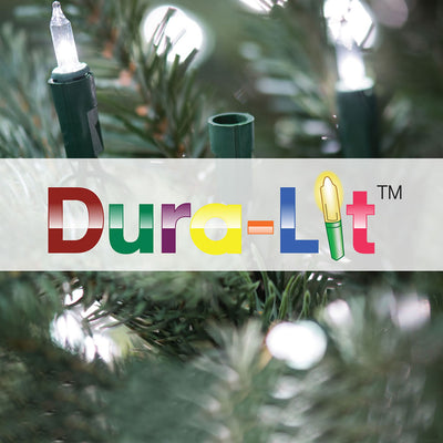 Vickerman Salem Pencil Pine 5.5 Foot Artificial Pre-Lit Christmas Tree, White