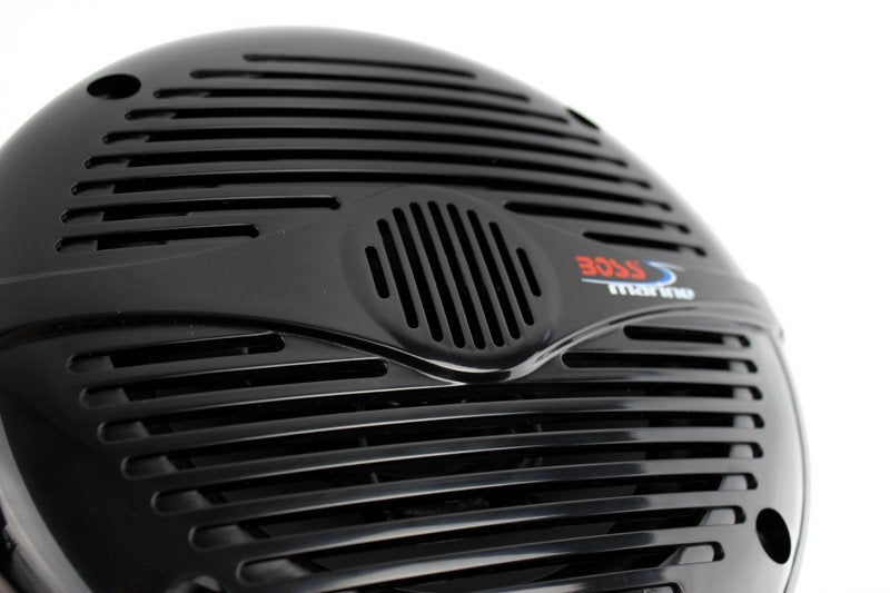 BOSS 6.5" 2-Way 200W Marine Speakers Water Resistant (Certified Refurbished)