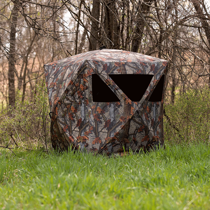 Barronett Blinds 200 Pop Up Hunting Blind Shelter Bloodtrail Woodland (Open Box)