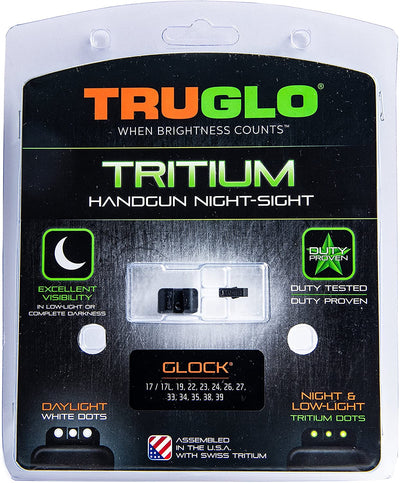 TruGlo Tritium Pro Brite Site Low Set Glock Handgun Sight Glock 17 & More (Used)