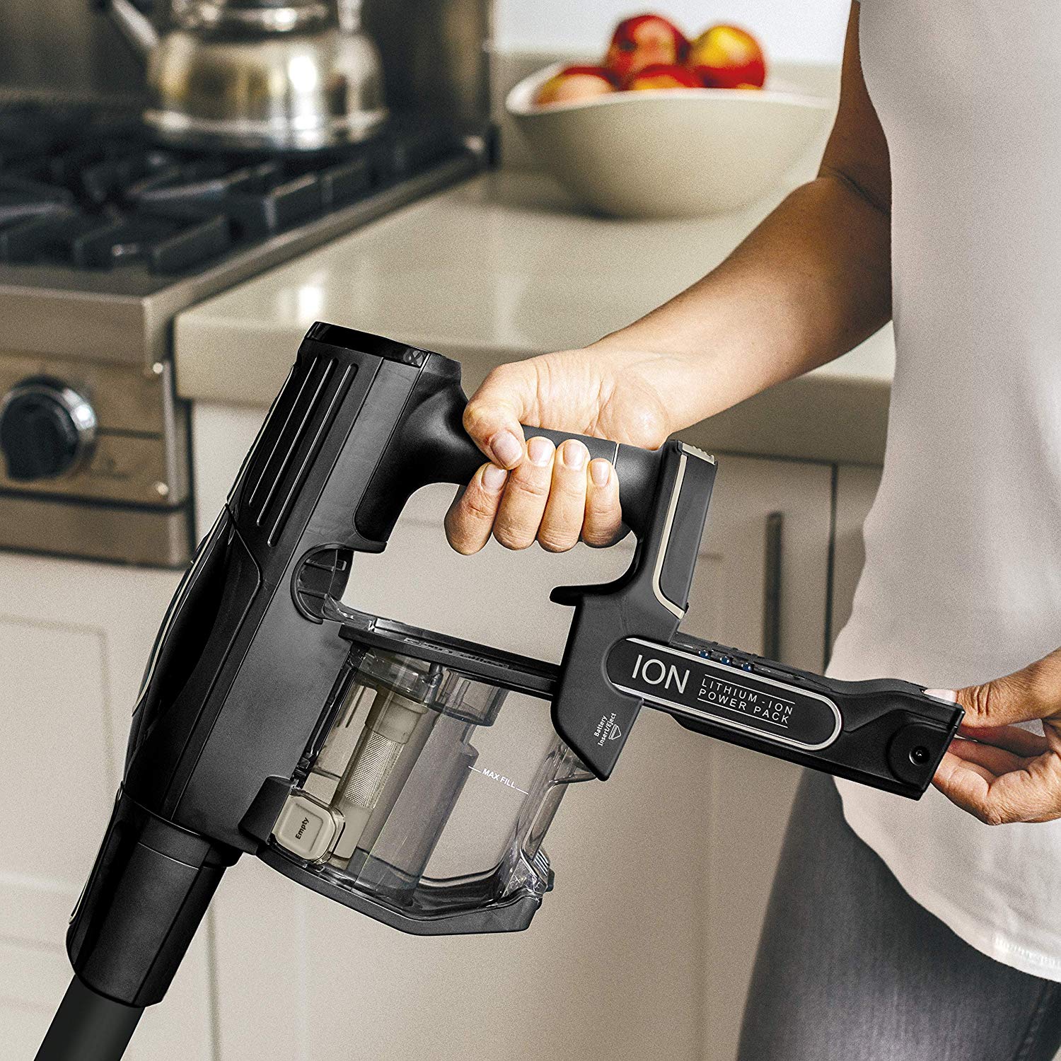 Shark IR141 ION X40 DuoClean Lightweight Cordless Vacuum (Refurbished) (Used)