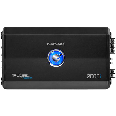 Planet Audio 2000W Class A/B Mono Car Audio Stereo Amplifier PL2000.1M (4 Pack)
