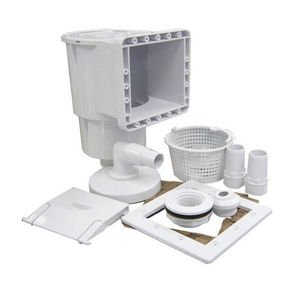 Intex Krystal Clear Saltwater Sand Filter Pump and HAYWARD Dyna Skimmer with Kit - VMInnovations