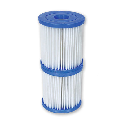 Above Ground Round Pool Cover Bundled w/ Flow clear Replacement Filter