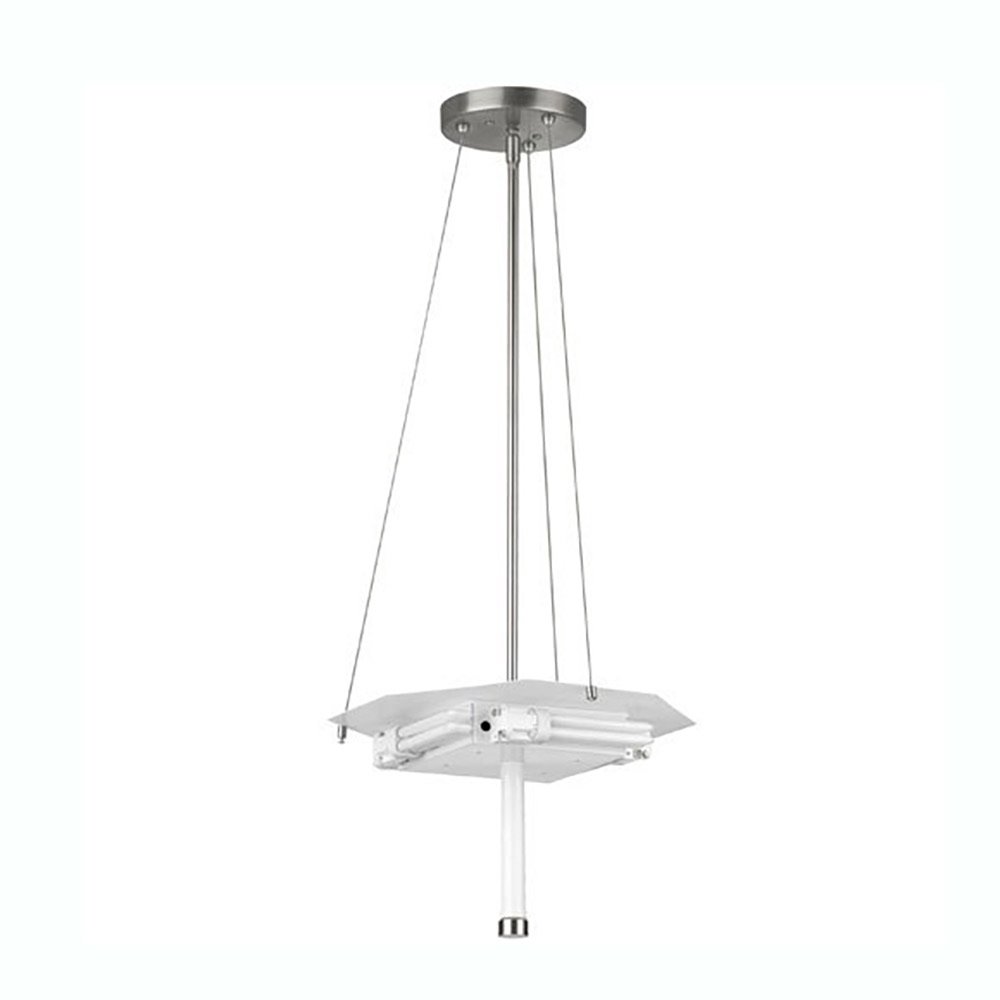 Philips Forecast Taylor 3 Light Ceiling Pendant Fixture, Satin Nickel Finish