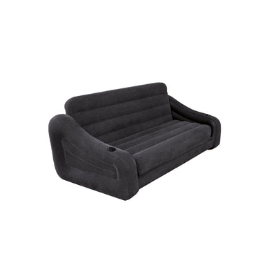 Intex 120V Quick Fill Electric Air Pump(2 Pack) & Inflatable Queen Futon(2 Pack)