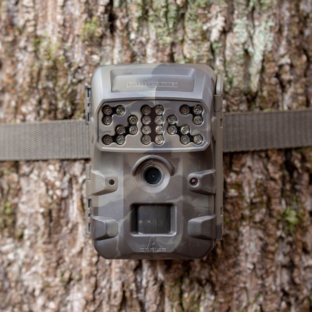 Moultrie Compact Night Vision Deer Game/ Trail Camera, Camo (4 Pack)