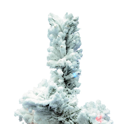 Vickerman Flocked Alaskan 36 Inch Artificial Tree w/ Multicolor Lights(Open Box) - VMInnovations