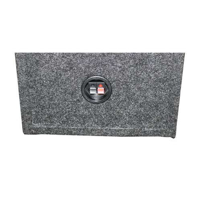 Q-POWER VM12SEALED 12 Inch Dual Sealed Car Subwoofer Sub Box Enclosure (4 Pack)