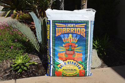 FoxFarm FX14053+FX14023 Ocean Forest Plant Soil w/Light Warrior Seed Starter Mix