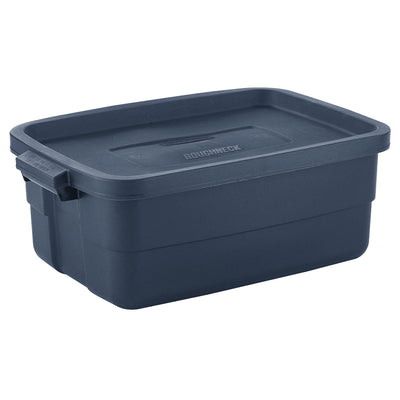 Rubbermaid Roughneck 10 Gallon Rugged Storage Tote Container (6 Pack) (Used)