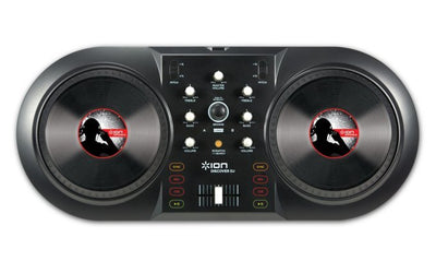 ION AUDIO iCUE3 DISCOVER DJ USB Turntable Computer Syst