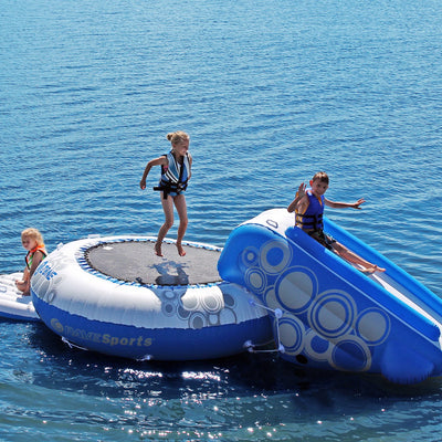 Inflatable 3 Piece Anchor Connection Kit,5 Ft Inflatable Trampoline w/Slide