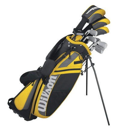 WILSON ULTRA Complete Package Left Handed Mens Golf Club Set w/ Bag - WGGC86500L
