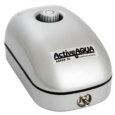 Active Aqua 2 Watt 3.2 LPM 50 GPH 120 Volt Outlet Aquaponics Air Pump (Open Box)