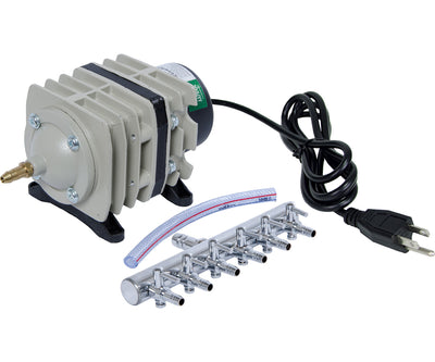 HYDROFARM AAPA45L Commercial Pond Air Pump 6 Outlet 45 LPM Hydroponics -Open Box - VMInnovations