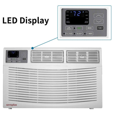 Aeroplus 350 Sq Ft 8000 BTU Window Air Conditioner and Dehumidifier (Used)