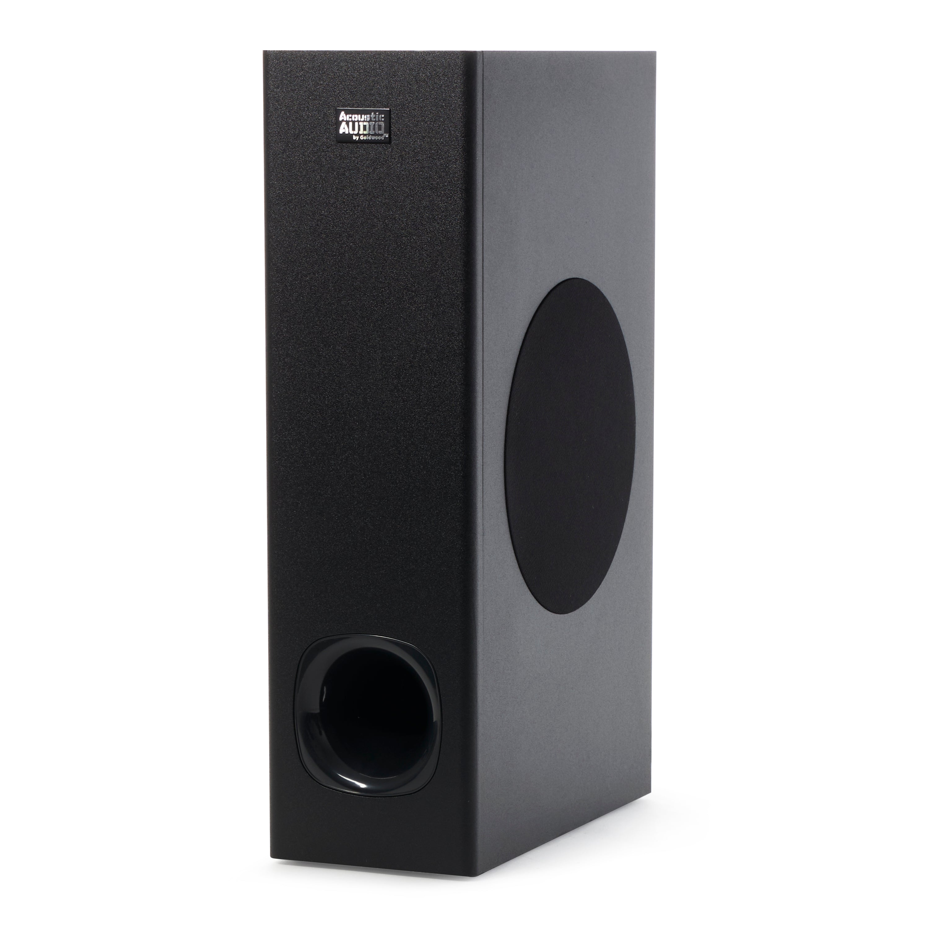 Acoustic Audio by Goldwood 2.1 Channel Sound Bar with Wired Subwoofer, Black - VMInnovations