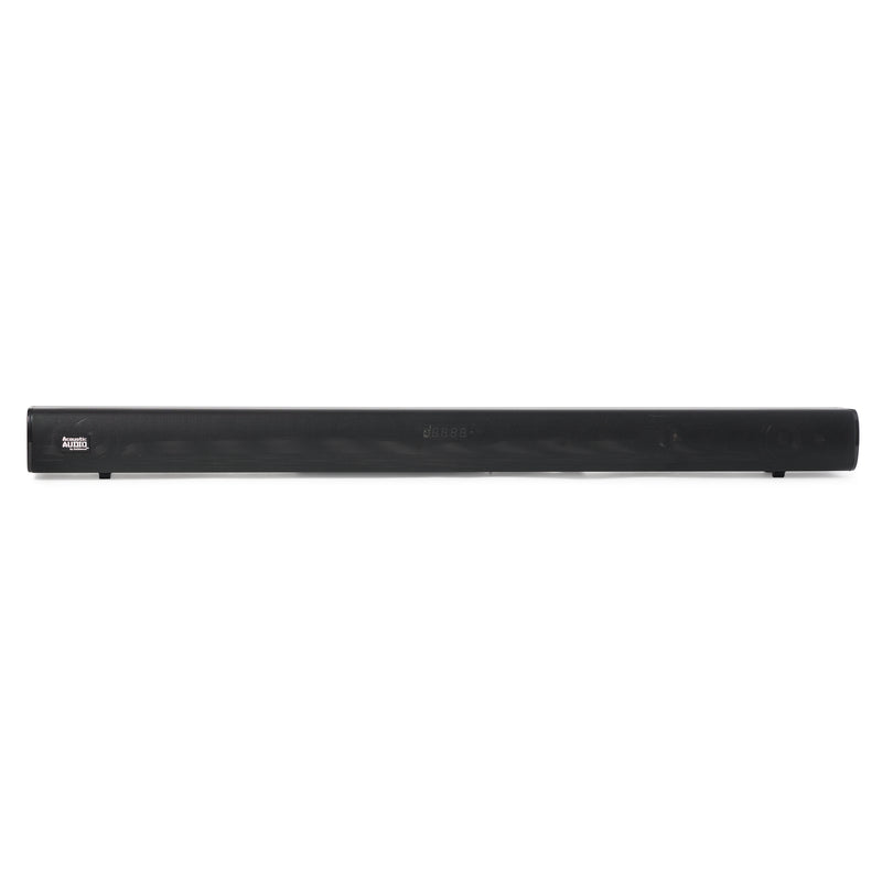 Acoustic Audio by Goldwood 2.1 Channel Sound Bar with Wired Subwoofer, Black