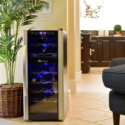 Avalon Bay 25 Inch 18 Bottle Thermoelectric Digital LED Wine Cooler (Open Box)