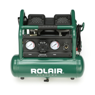 Rolair 1 Gallon 0.5HP 90 PSI Quiet Pump Electric Air Compressor (For Parts)