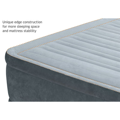 Intex Twin Airbed w/ Electric Pump (2 Pack) & Queen Mattress Air Bed (2 Pack) - VMInnovations