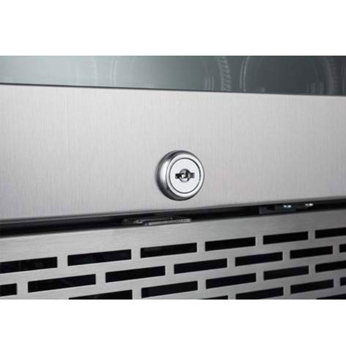 Avallon 15 Inch 86 Can Left Hinge Beverage Cooler, Stainless Steel (Damaged)